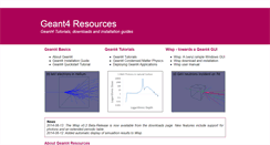 Desktop Screenshot of geant4-resources.com